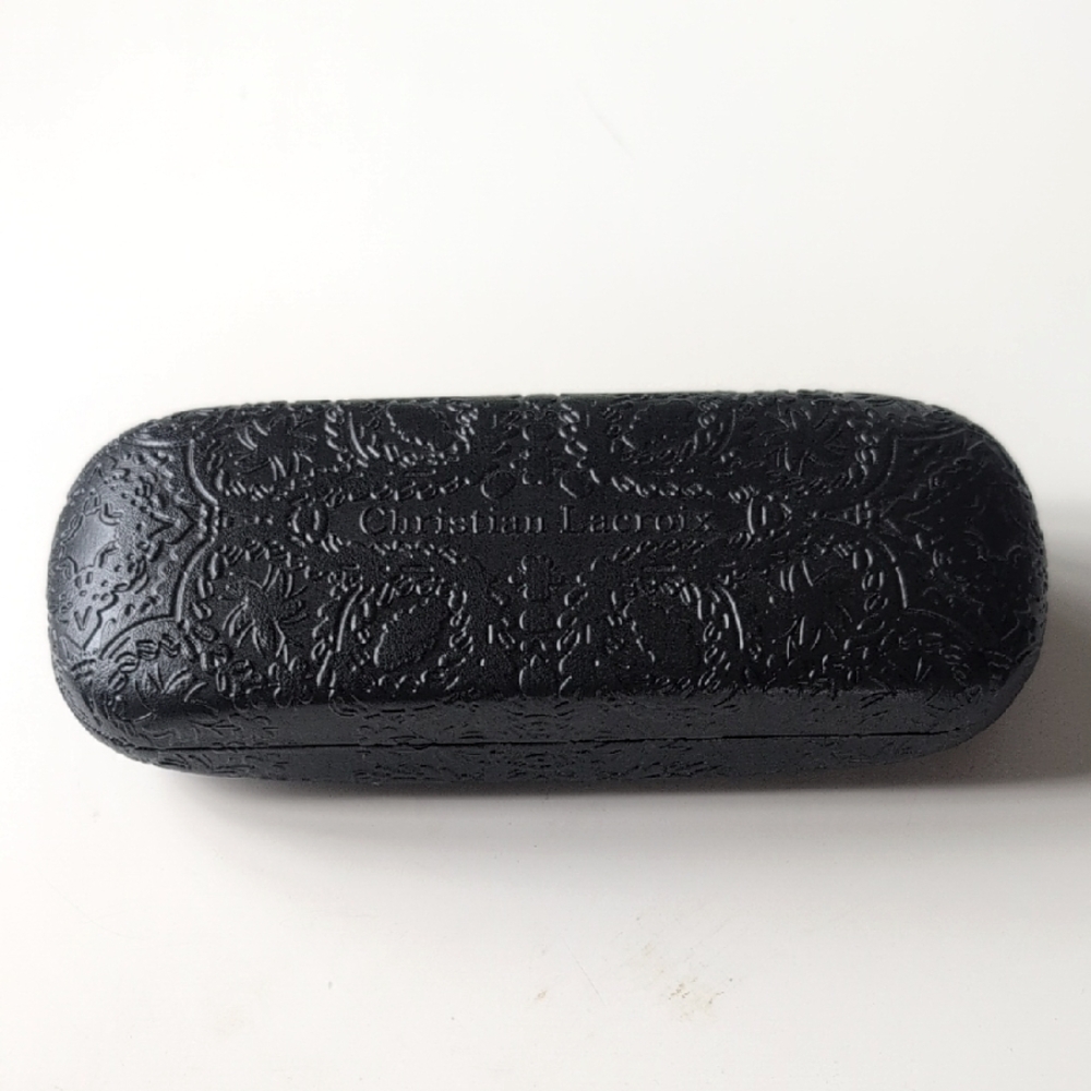 Christian Lacroix Black Eyewear Case